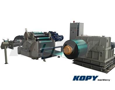 copolymer coated steel tape slitting machine